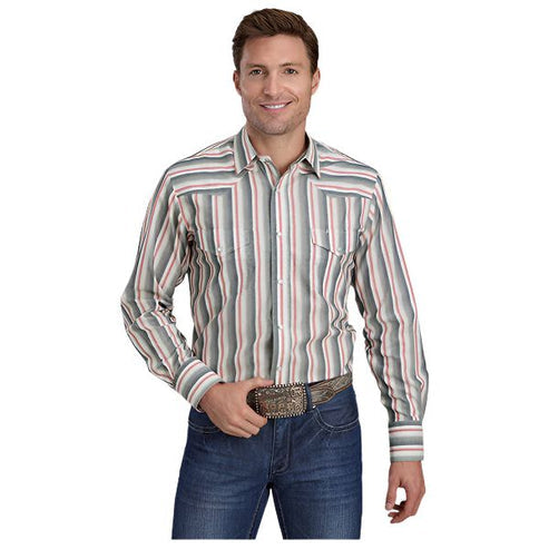 Roper Men's Classic Snap Striped Shirt