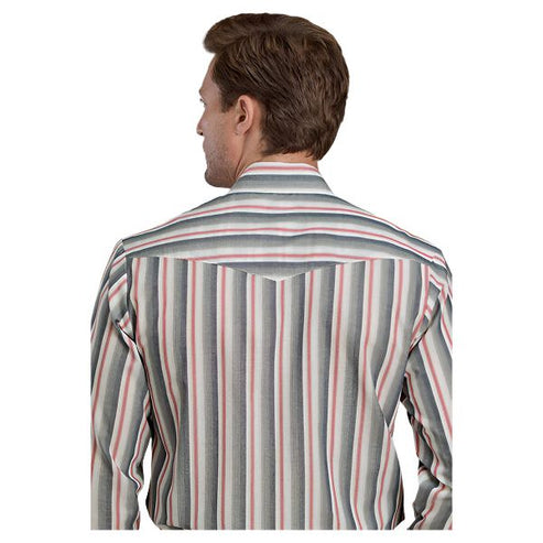 Roper Men's Classic Snap Striped Shirt