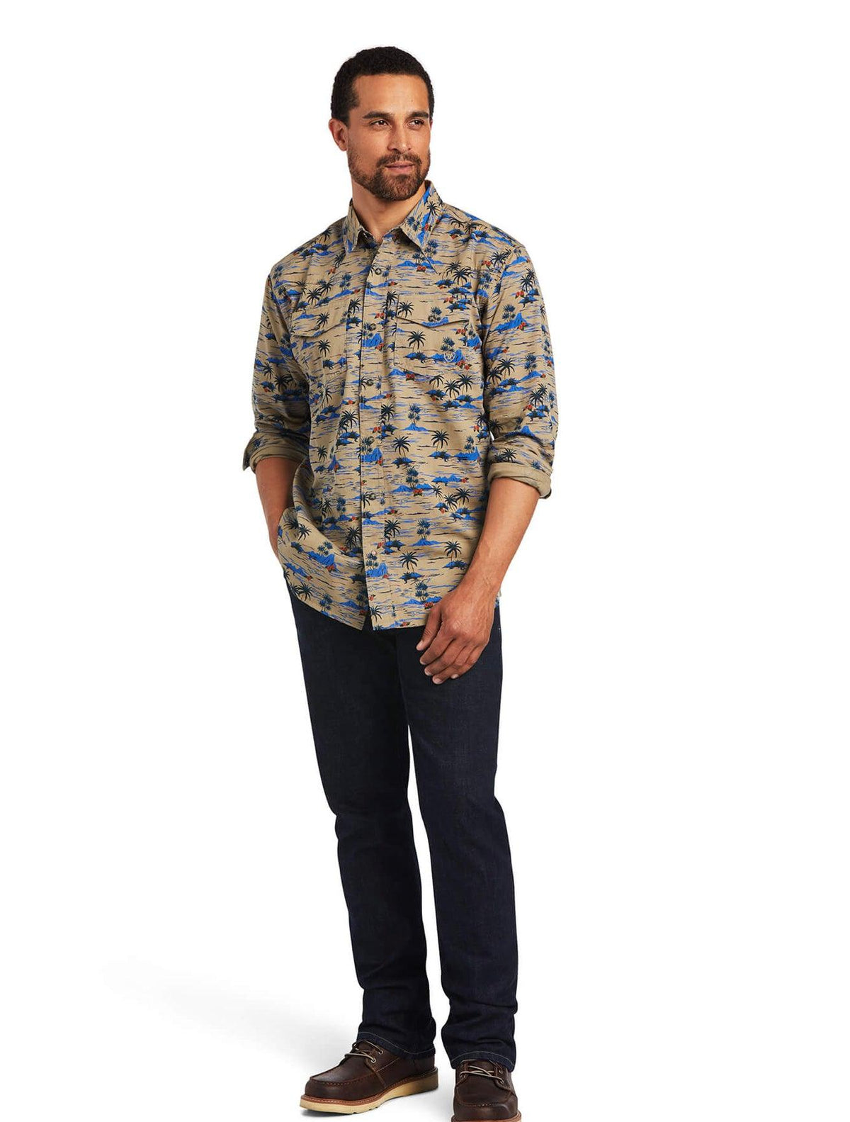 Ariat Men’s Hart Retro Snap Long Sleeve Shirt