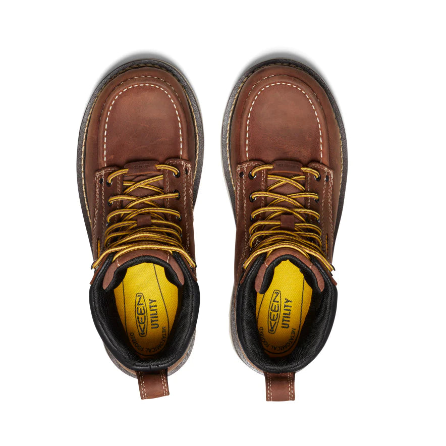 Keen Cincinnati 6" Waterproof 90° Heel Boot Safety