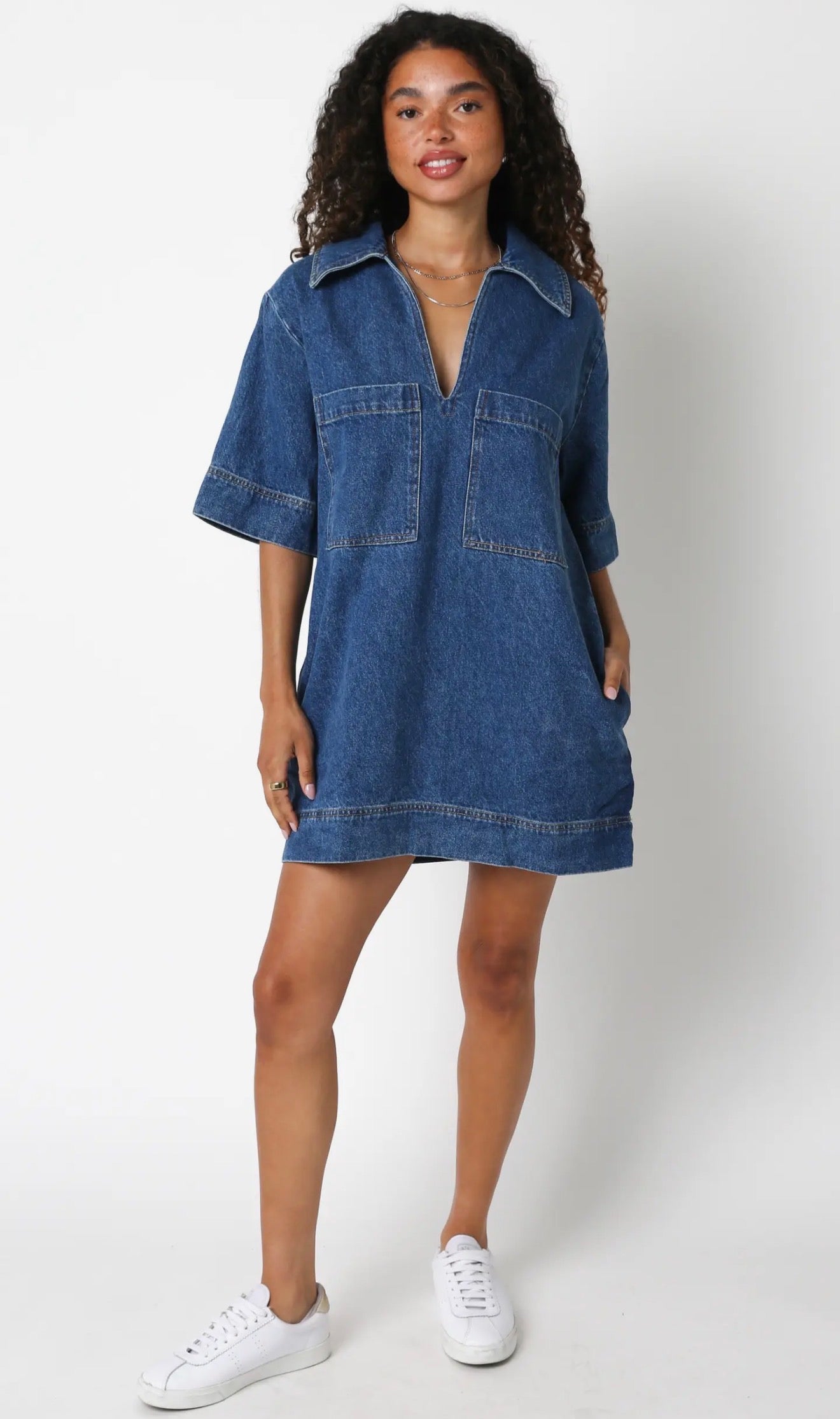 Ava Denim Dress