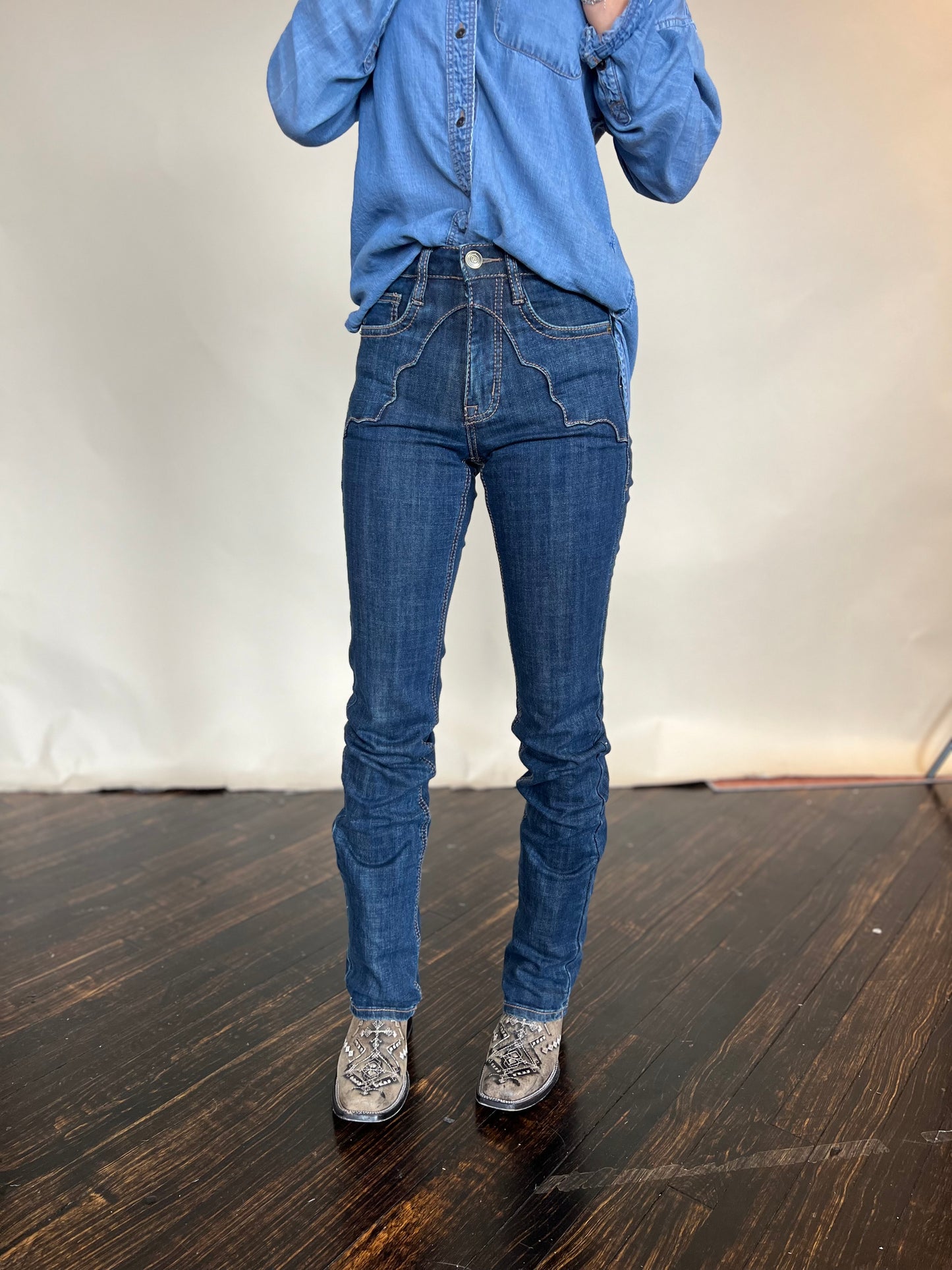 Cowgal Yoke Front Women's Bootcut