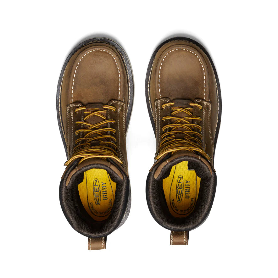 Keen Cincinnati 8" Waterproof 90° Heel Boot Safety