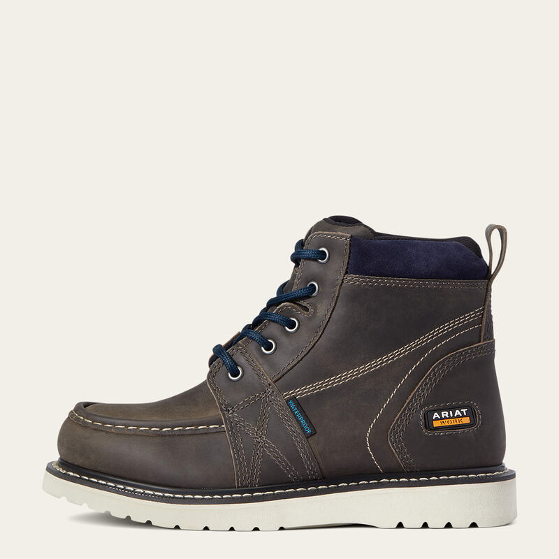 Ariat Rebar Wedge Moc Toe Waterproof Soft