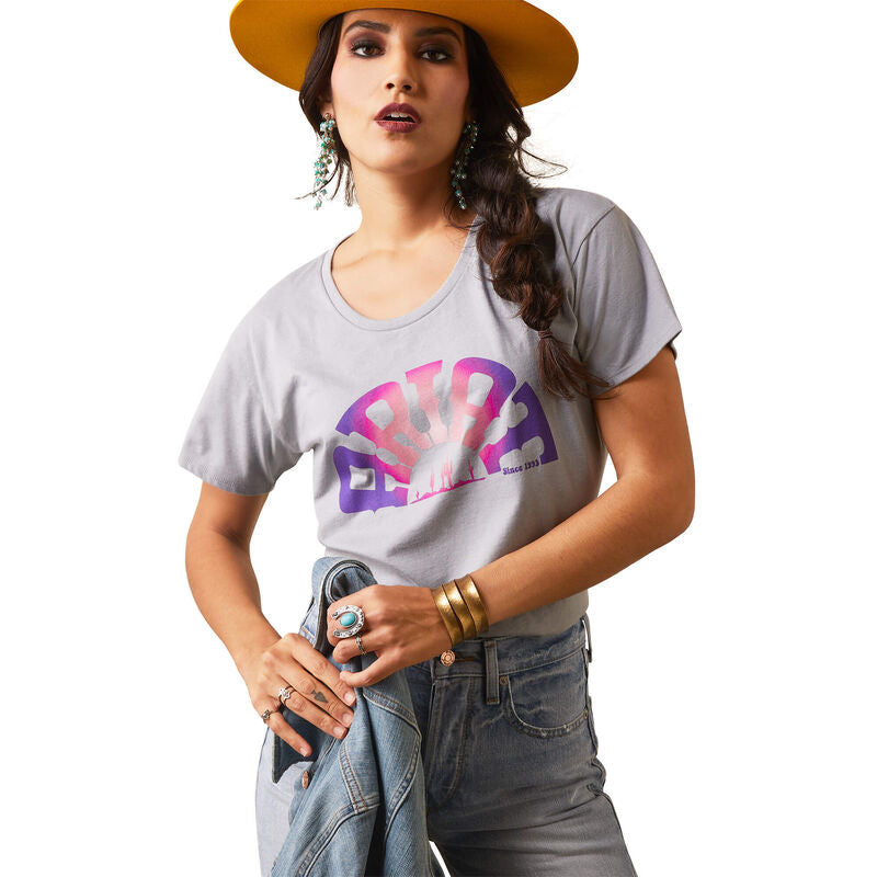 Final Sale ✨ ARIAT Pink & Purple SS T-shirt