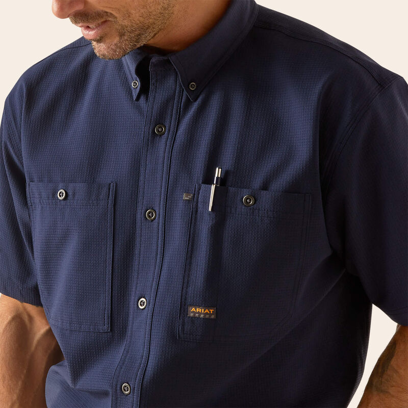 Ariat Men's Rebar Made Tough 360 AirFlow Work Shirt