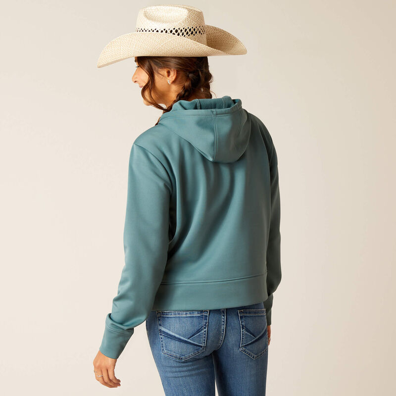 Ariat Tek Atlantic 1/2 Zip Hoodie