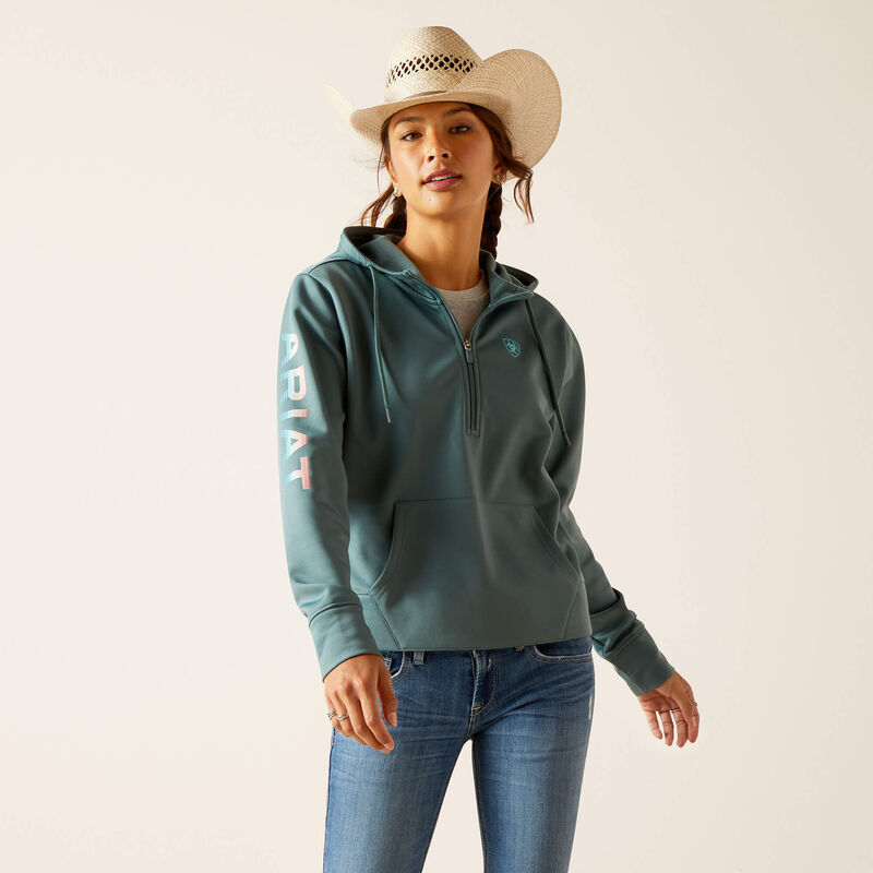 Ariat Tek Atlantic 1/2 Zip Hoodie