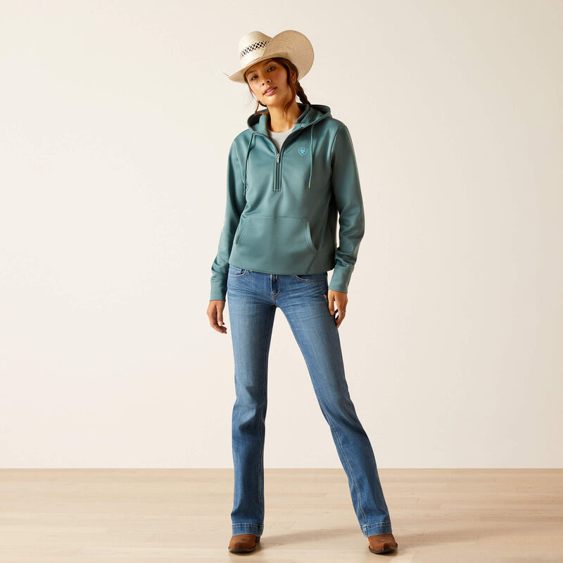 Ariat Tek Atlantic 1/2 Zip Hoodie