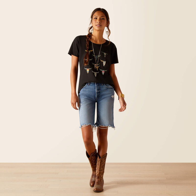 Final Sale ✨Art Deco Skulls T-Shirt