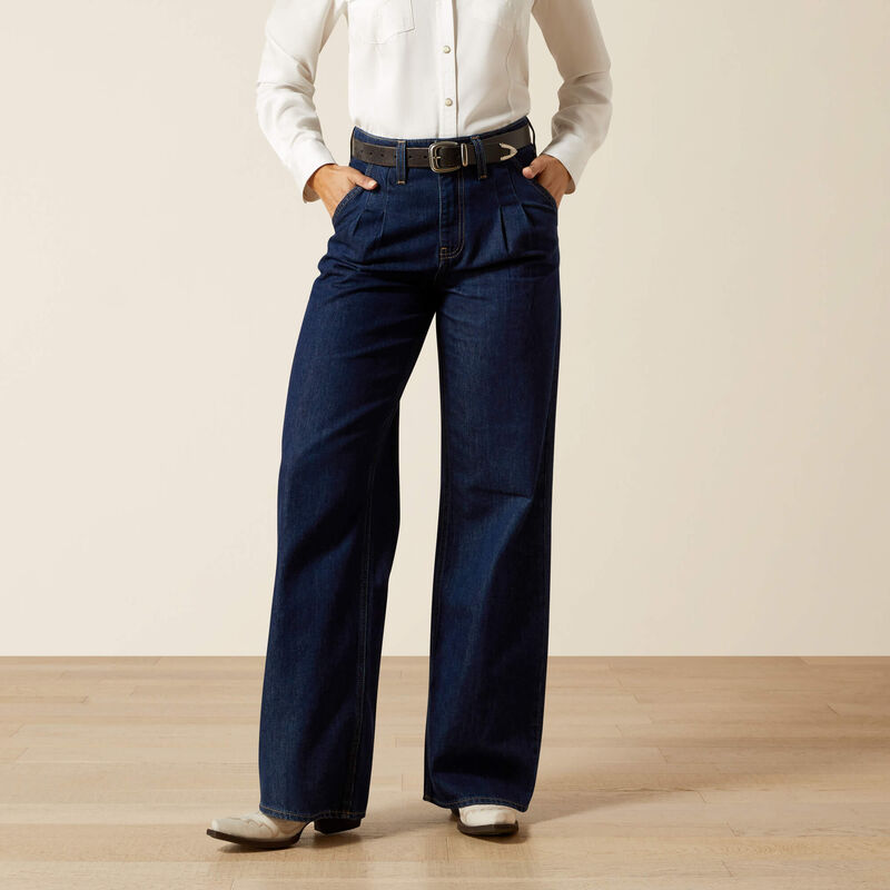 Ariat Ultra High Rise Pleated Trouser Jean