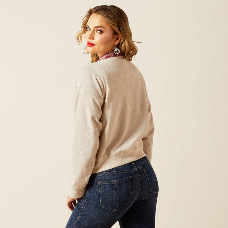 Ariat Essential Crew Sweatshirt Oatmeal