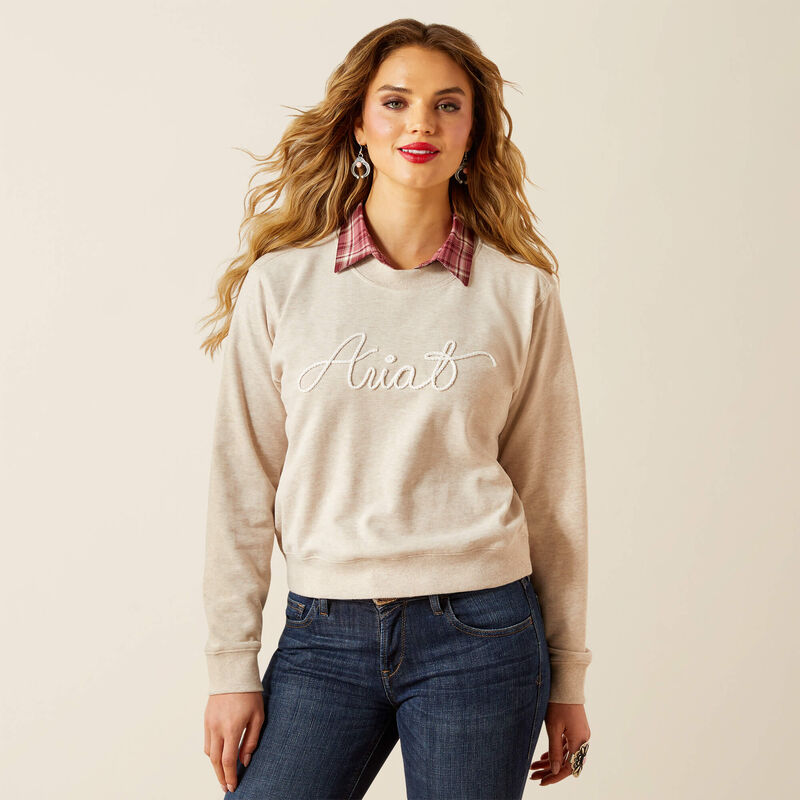 Ariat Essential Crew Sweatshirt Oatmeal