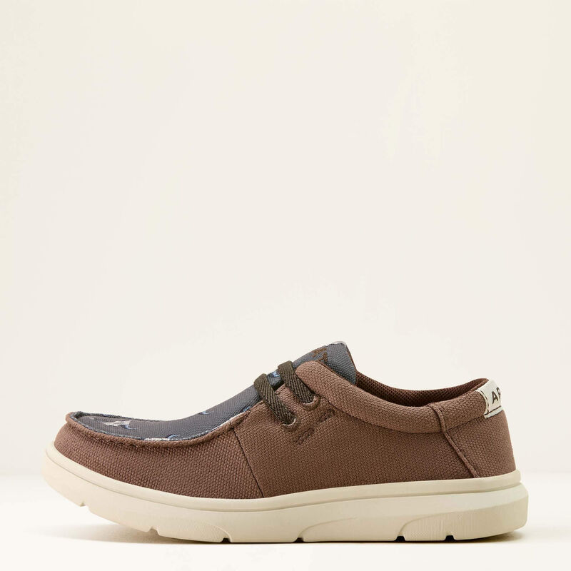 Hilo Shoe Chocolate/Steer Head Kid's