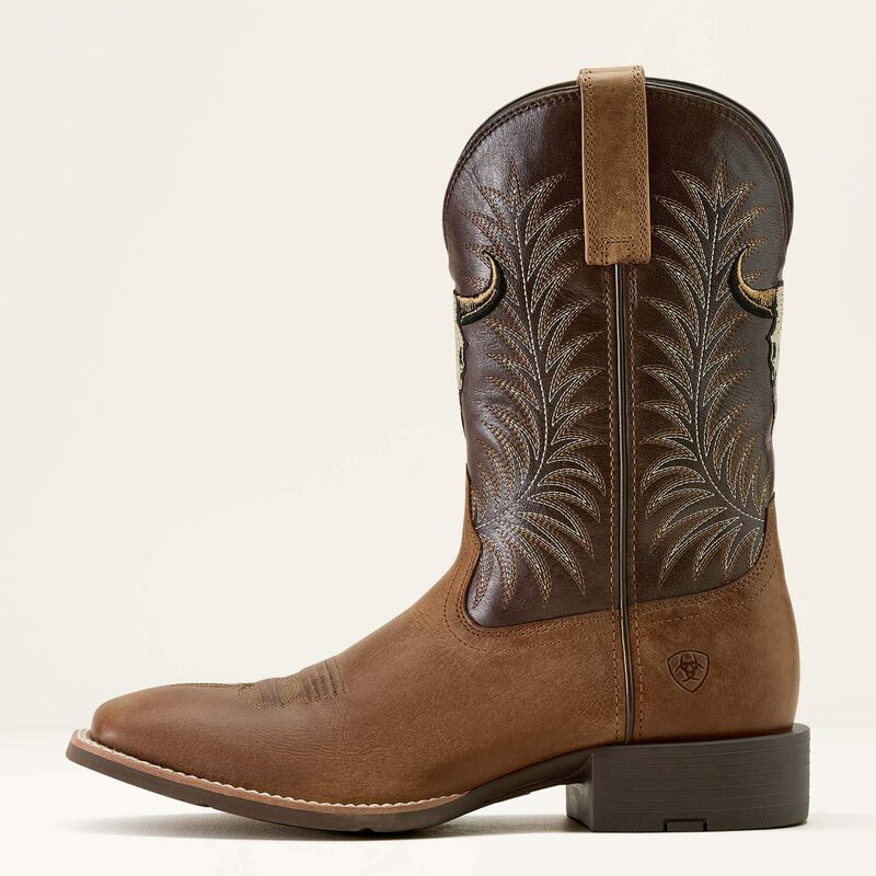 Ariat Sport Steer Skull Men's Boots