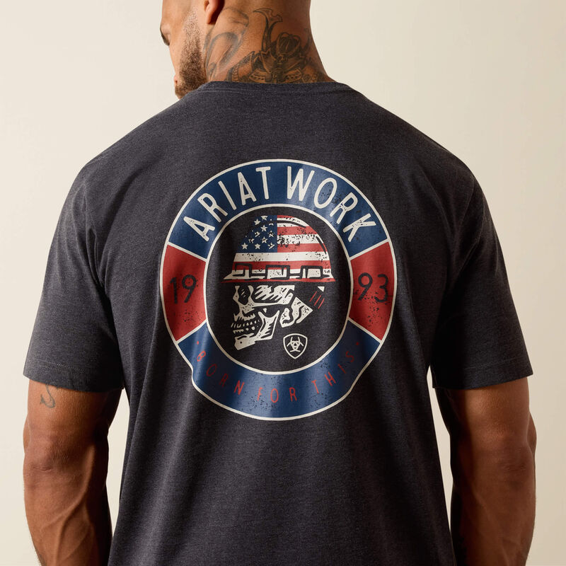 Ariat Rebar Cotton Strong Skull T-Shirt