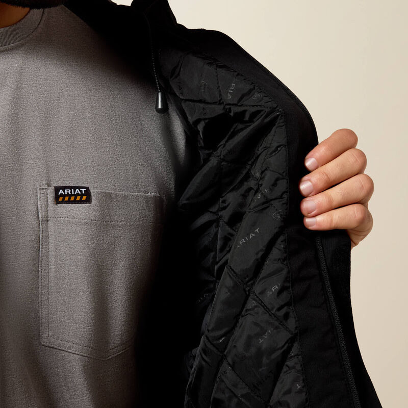 Ariat Rebar Stormshell Waterproof Insulated Jacket Black