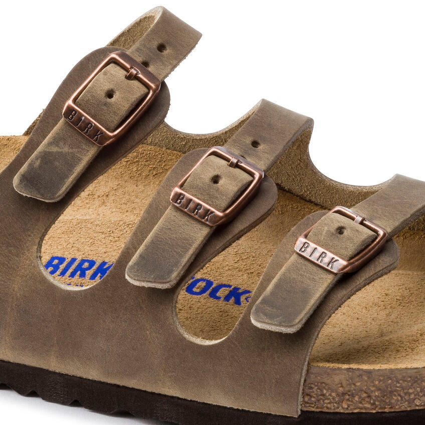 Birkenstock Florida Soft Footbed Tobacco Brown
