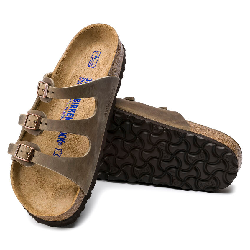 Birkenstock Florida Soft Footbed Tobacco Brown
