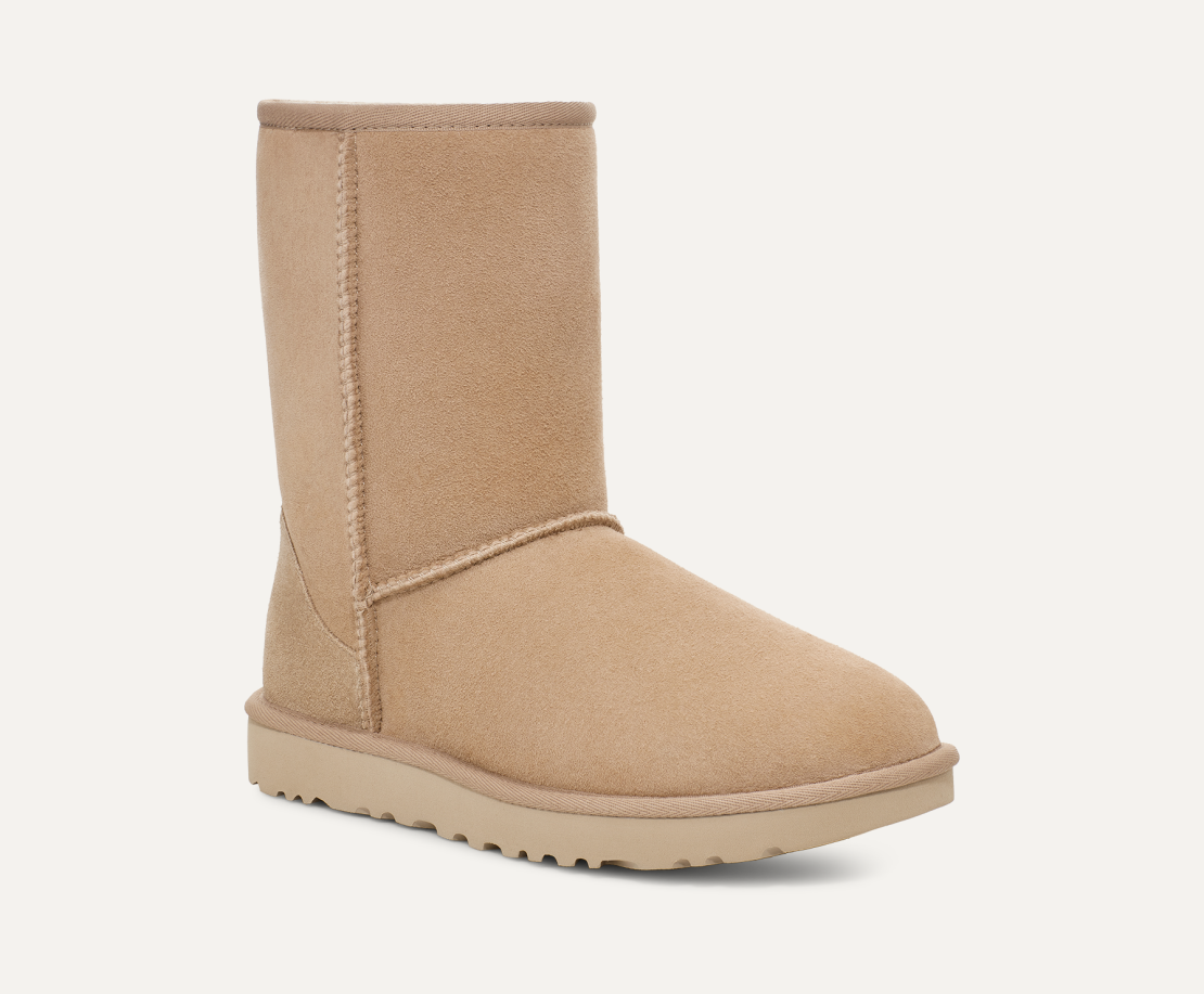 UGG™ Classic Short II Sand Women's Boots – Wiseman's Western UGG™ Classic Short II Sand Women's Boots – Wiseman's Western