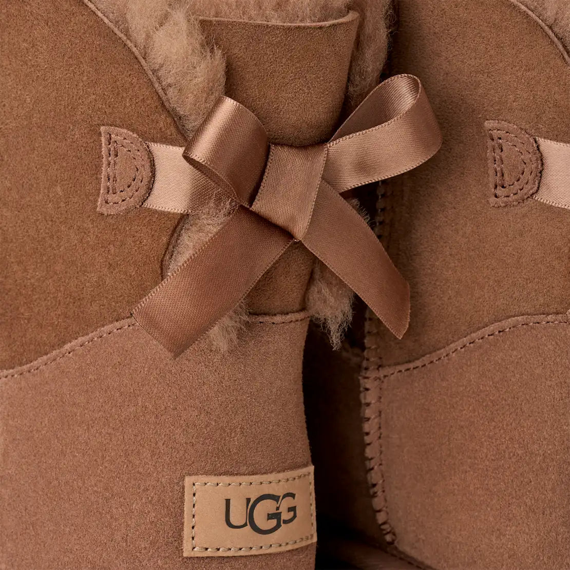 UGG™ Mini Bailey Bow II Rocky Oak