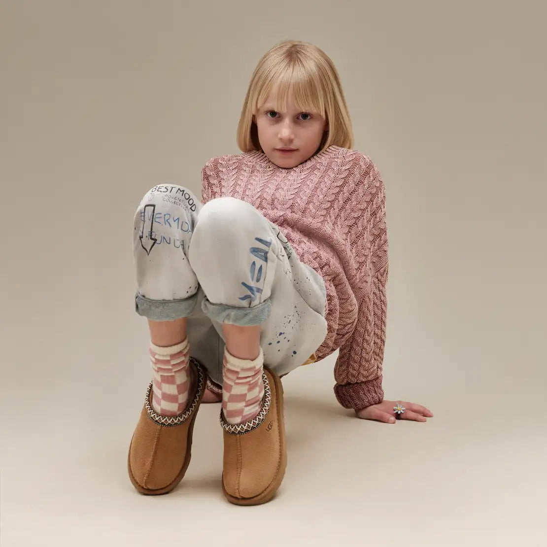 UGG™ Tasman II Slipper Chestnut Kids