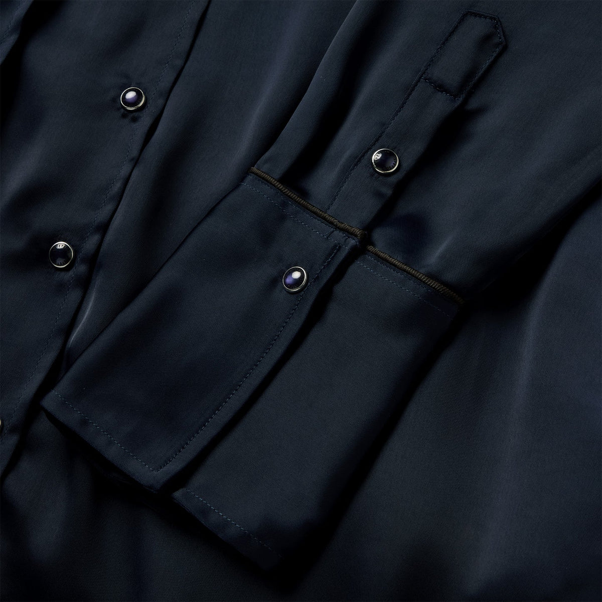 Stetson Satin Midnight Blue Dress