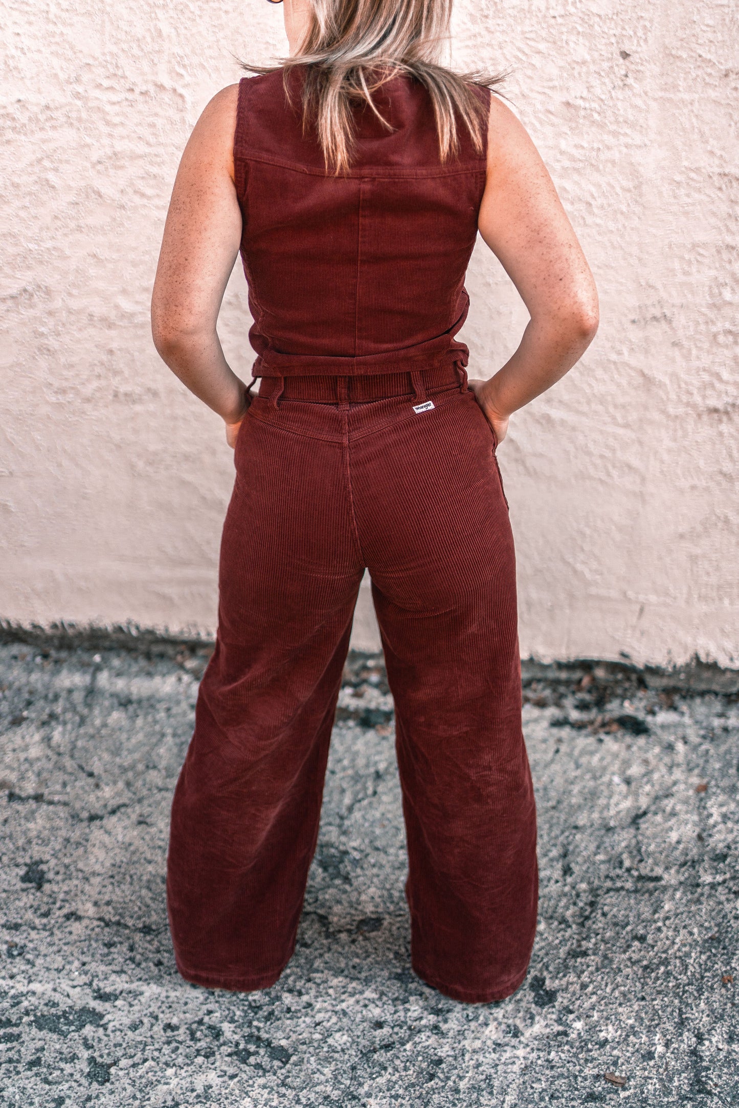 Sale ✨ Wrangler Punchy Corduroy Wide Leg Trouser