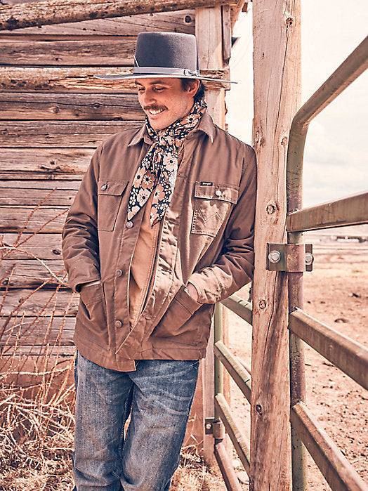 Wrangler Canvas Barn Coat  Lined