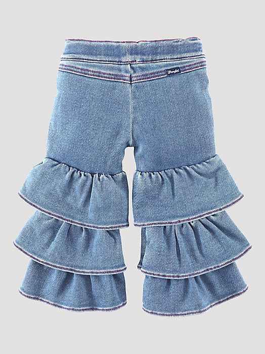 Bella Cowbaby Ruffle Bell jeans