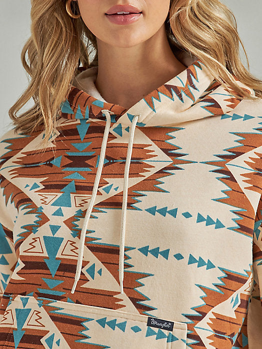 Southwestern Cinched Hoodie