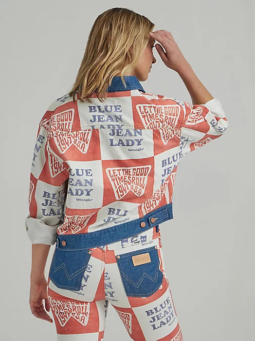 Sale🎉Blue Jean Lady Jacket