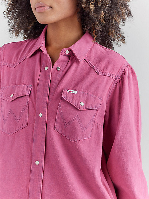Wrangler Barbie Pink Denim Dress