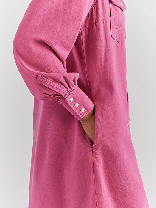 Wrangler Barbie Pink Denim Dress