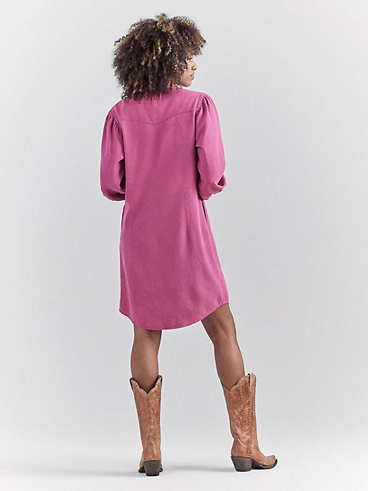 Wrangler Barbie Pink Denim Dress