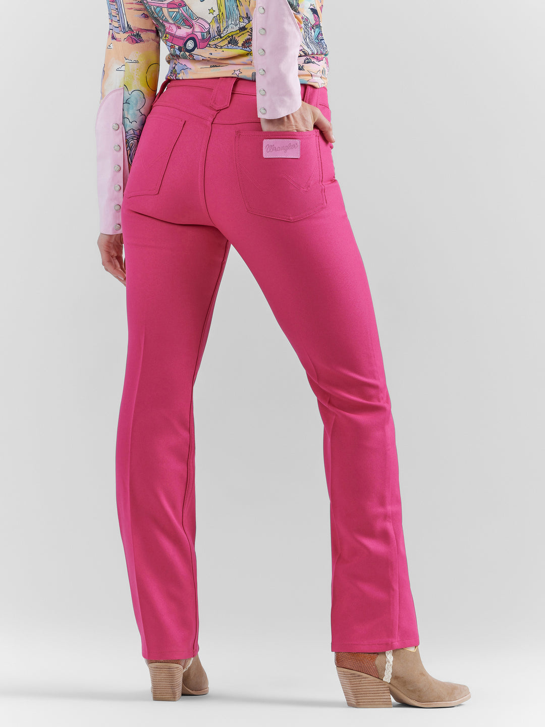 Final Sale ✨ Christie Pink Patch Dress Pant