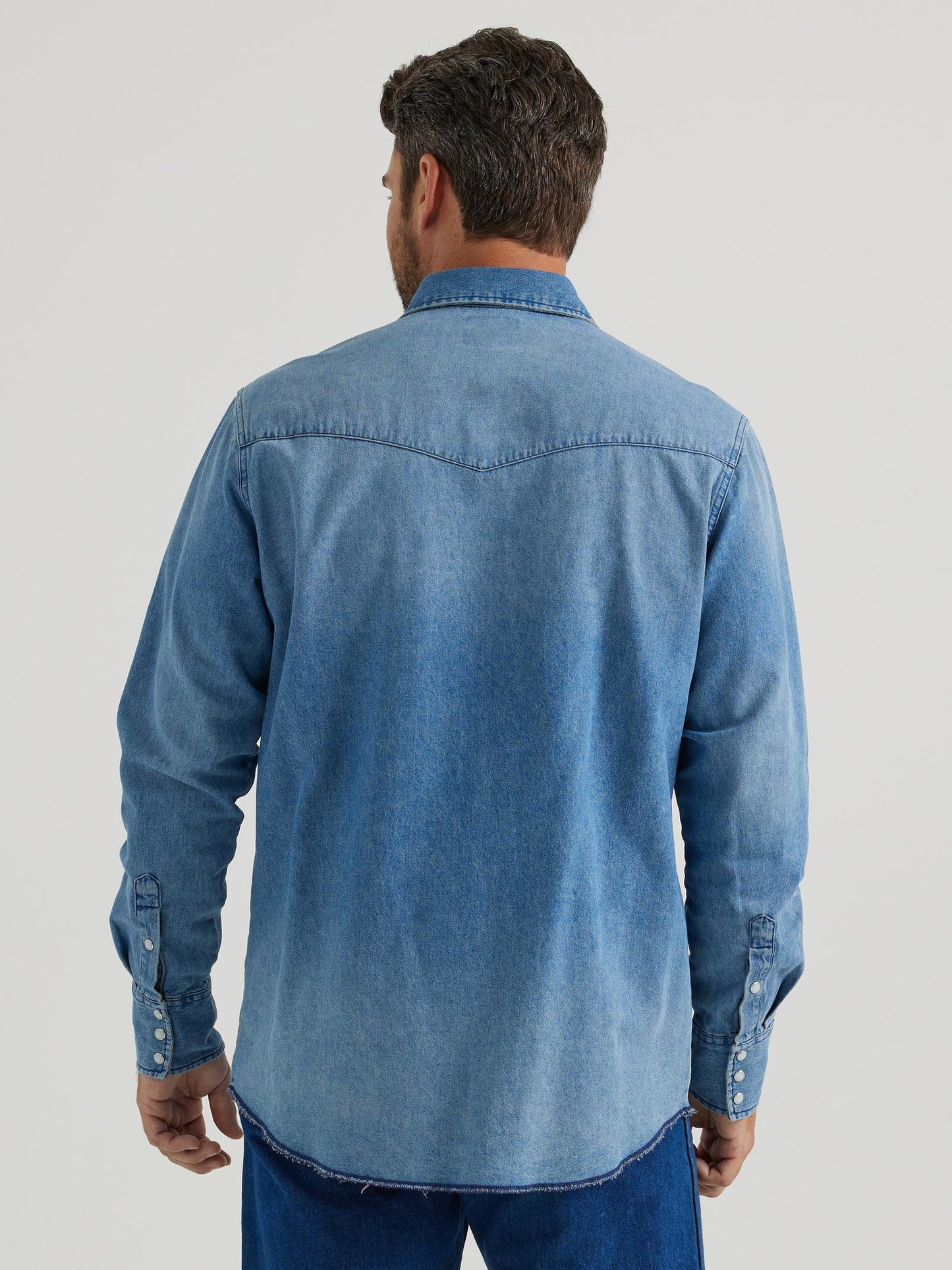 Wrangler Eli Light Denim Snap Up