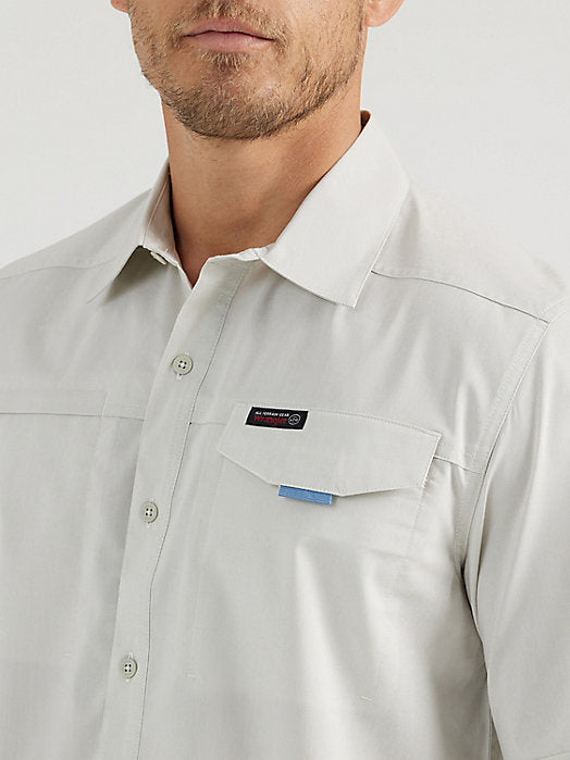 Wrangler ATG Asymmetrical Solid Men's Shirt