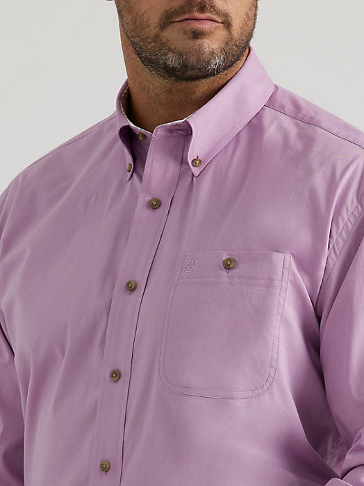 Wrangler George Strait Purple Mist Men's Shirt