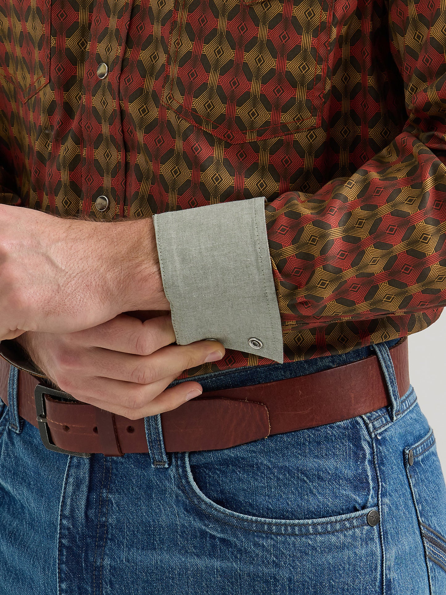 Wrangler 20x Buckle Men's Snap Up