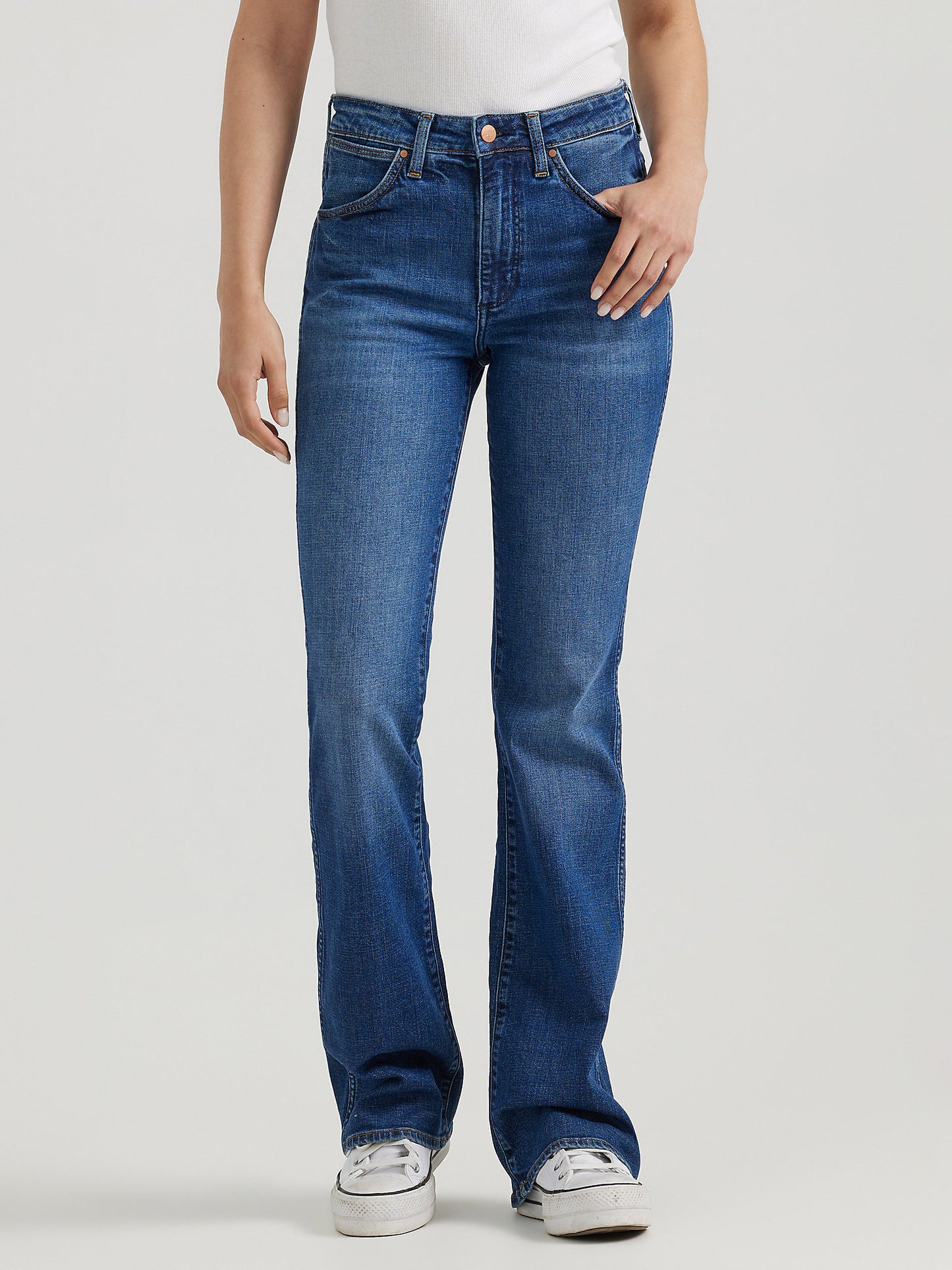 Sale ✨ Wrangler Megan Deep Sea Bootcut Women's Jeans