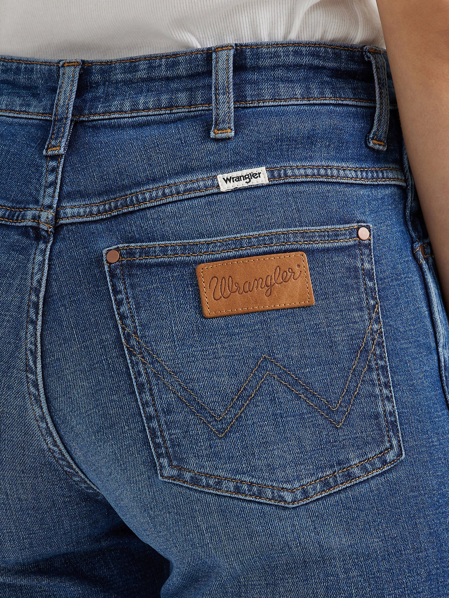 Sale ✨ Wrangler Megan Deep Sea Bootcut Women's Jeans