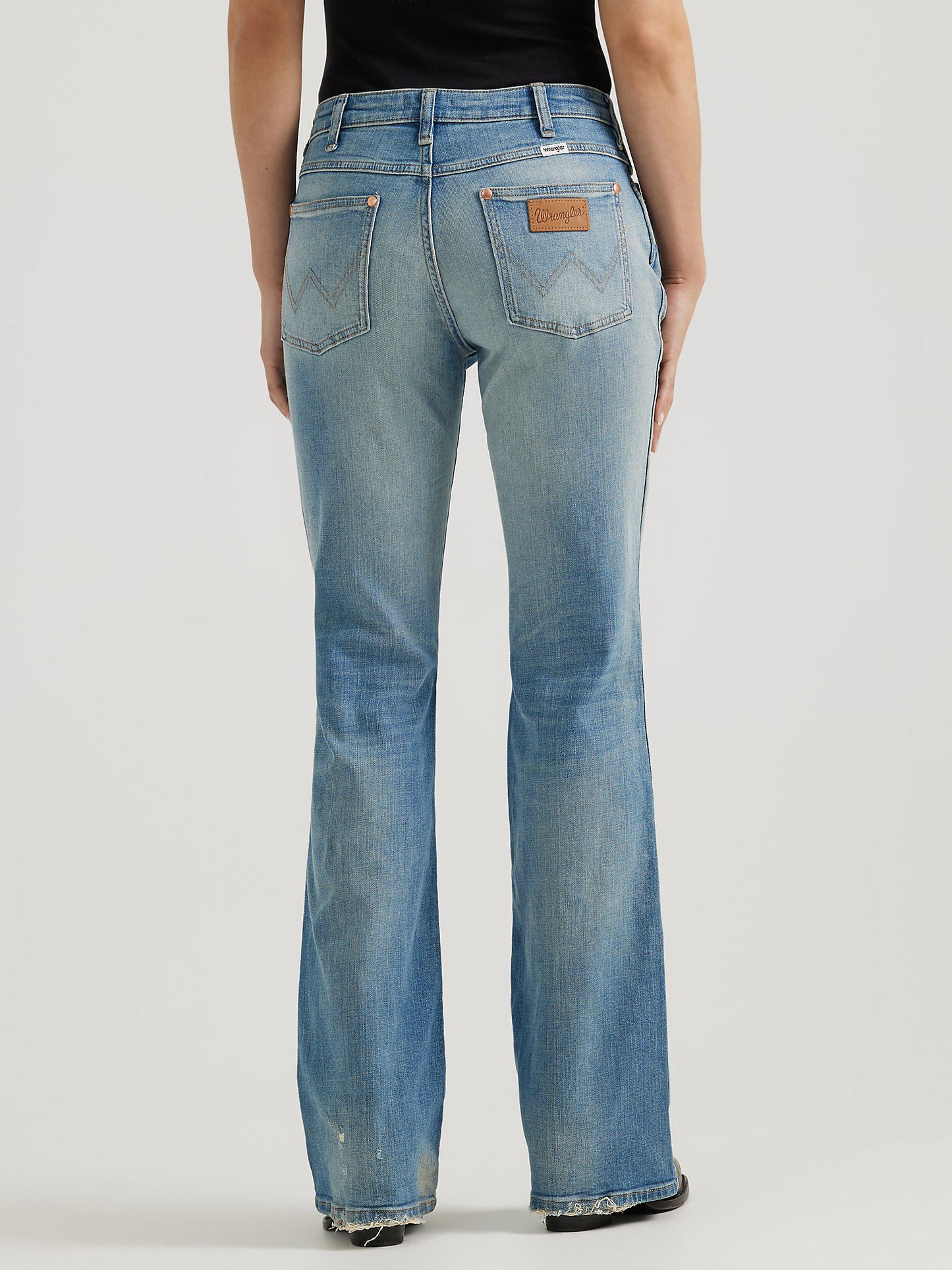 Sale ✨ Wrangler Megan Distressed Bootcut Women's Jeans