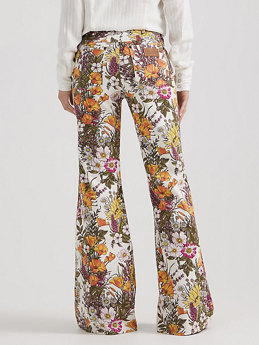 Wrangler Carly Flower Garden Flare Women's Jeans