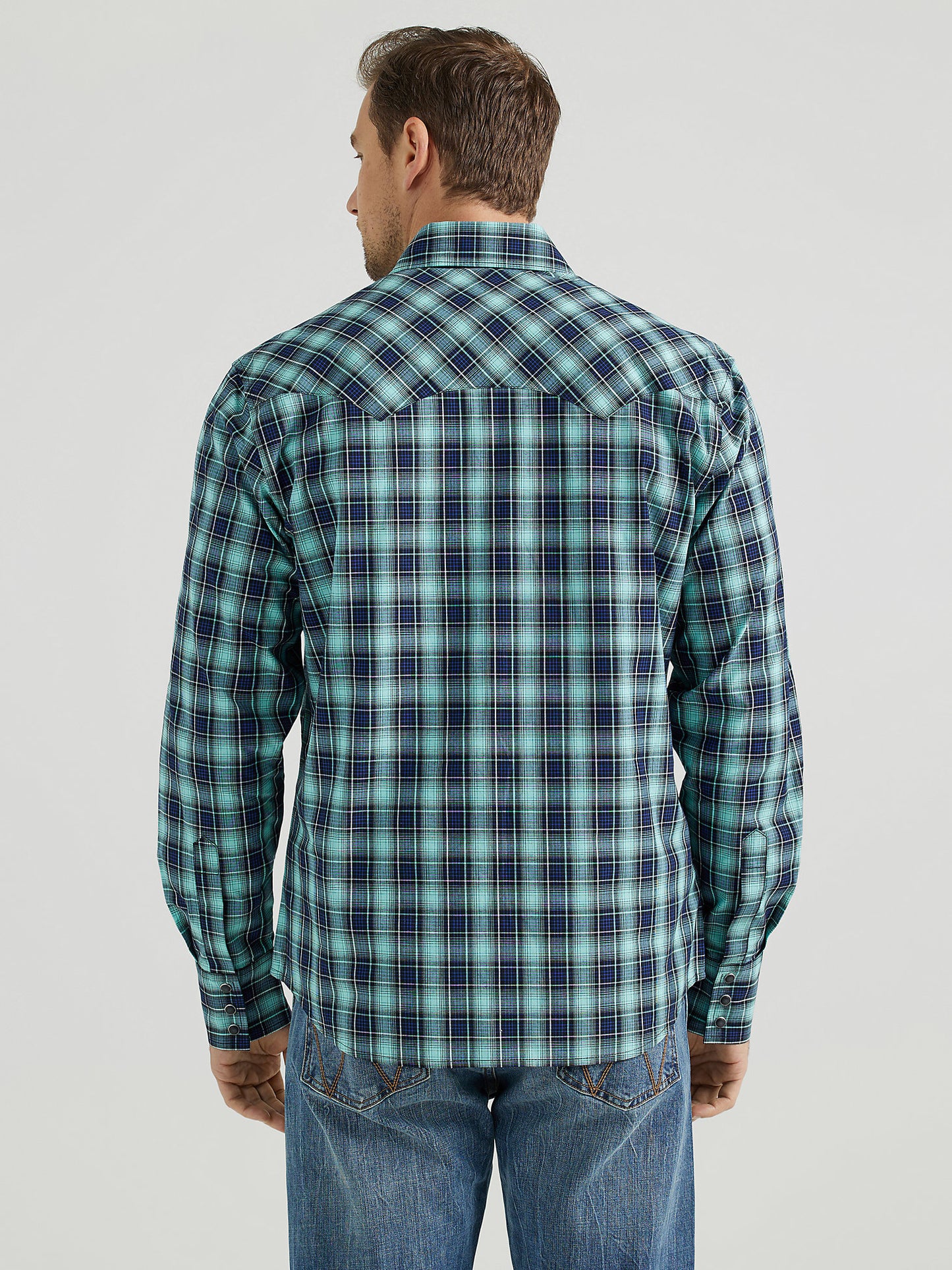 Final Sale ✨Wrangler Sawtooth Teal Dream Men's