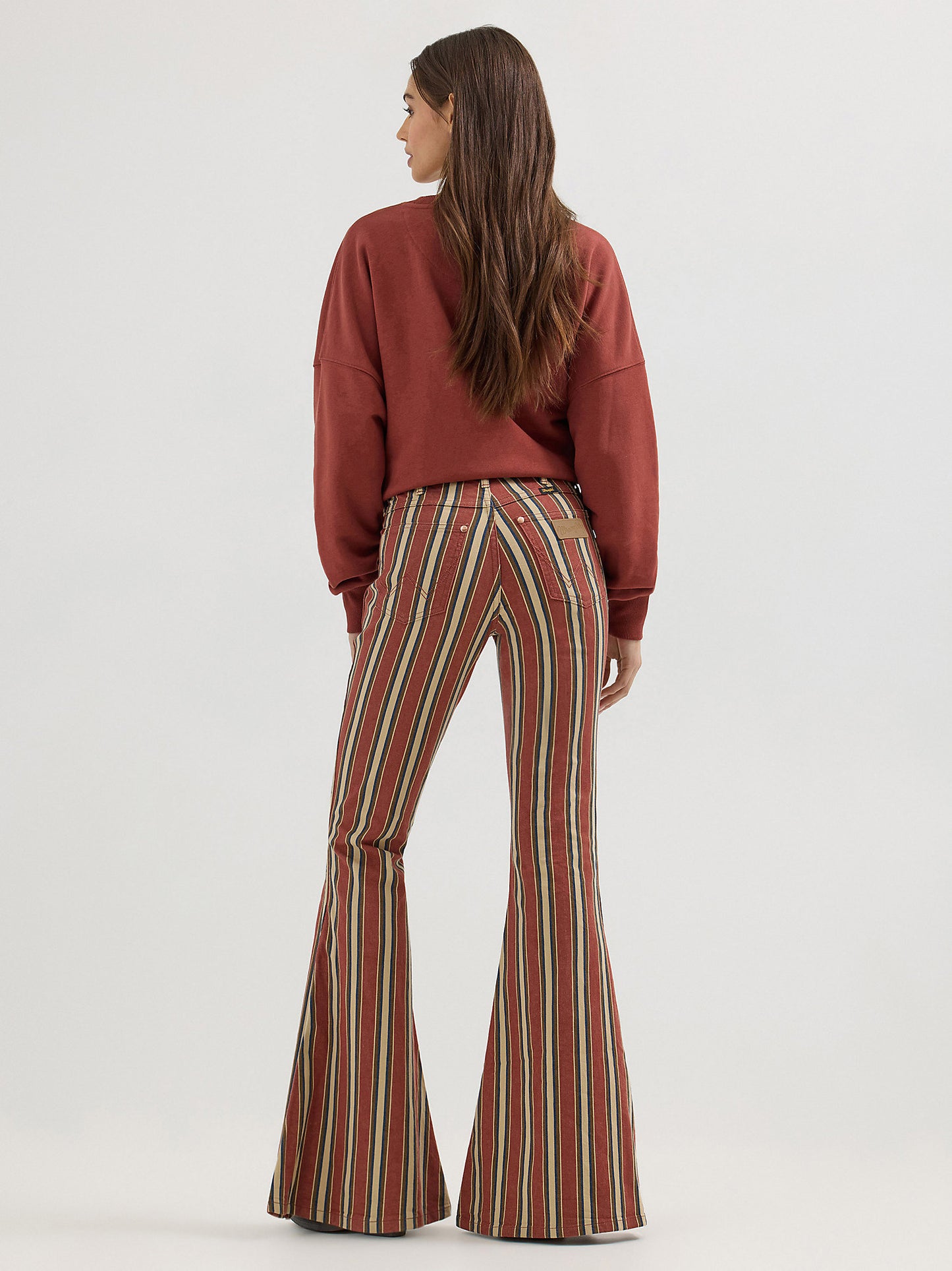 Sale ✨Wrangler X Lainey Wilson Clay Stripe Bell Bottom Jeans