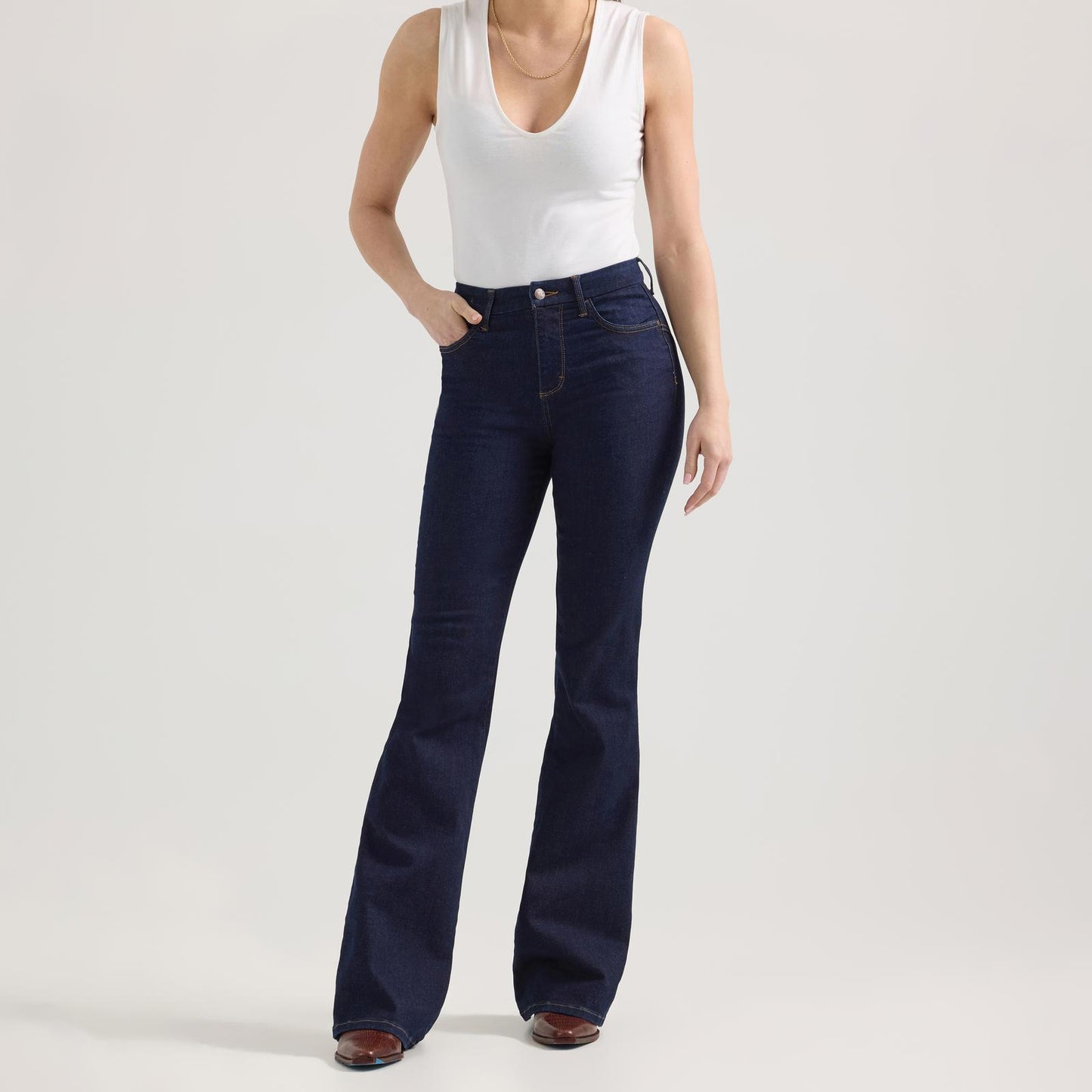 Bespoke Saddle Women's Extra Stretch Flare Midnight