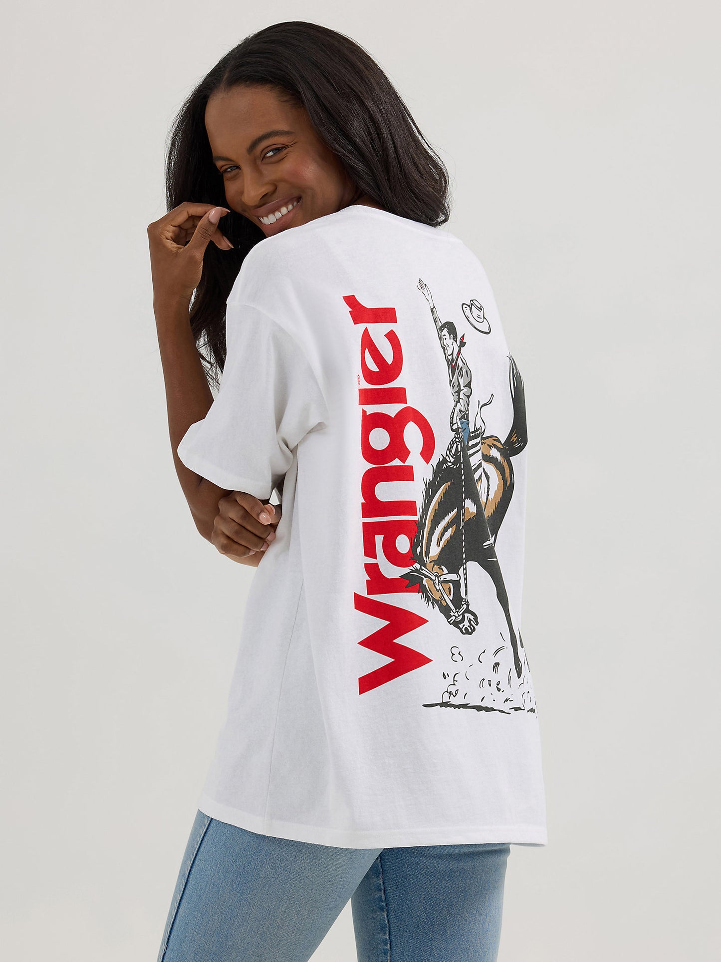 Wrangler Kickin Women's Oversized T-Shirt