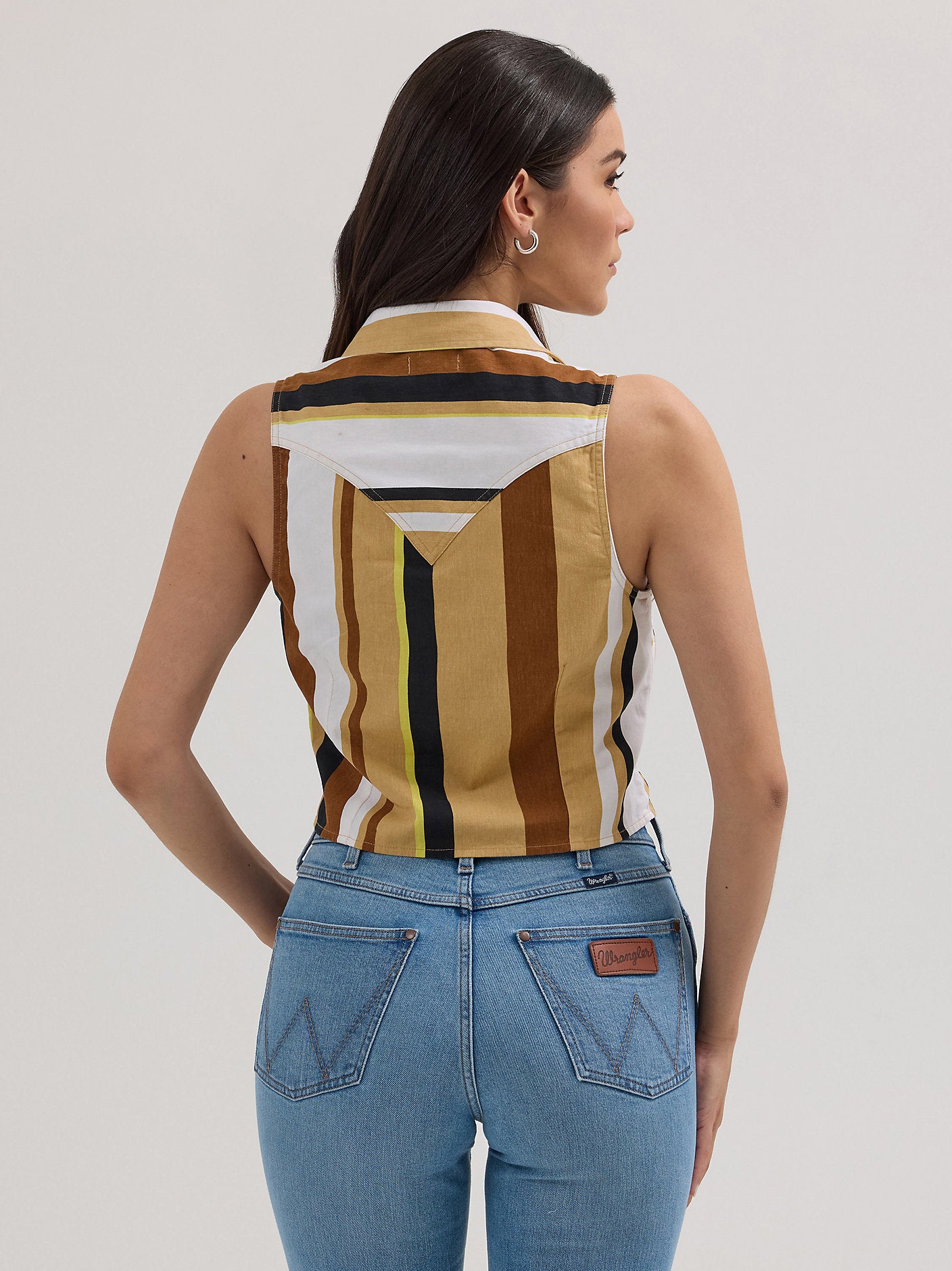 Wrangler Brushpopper Whiskey Crop Women's