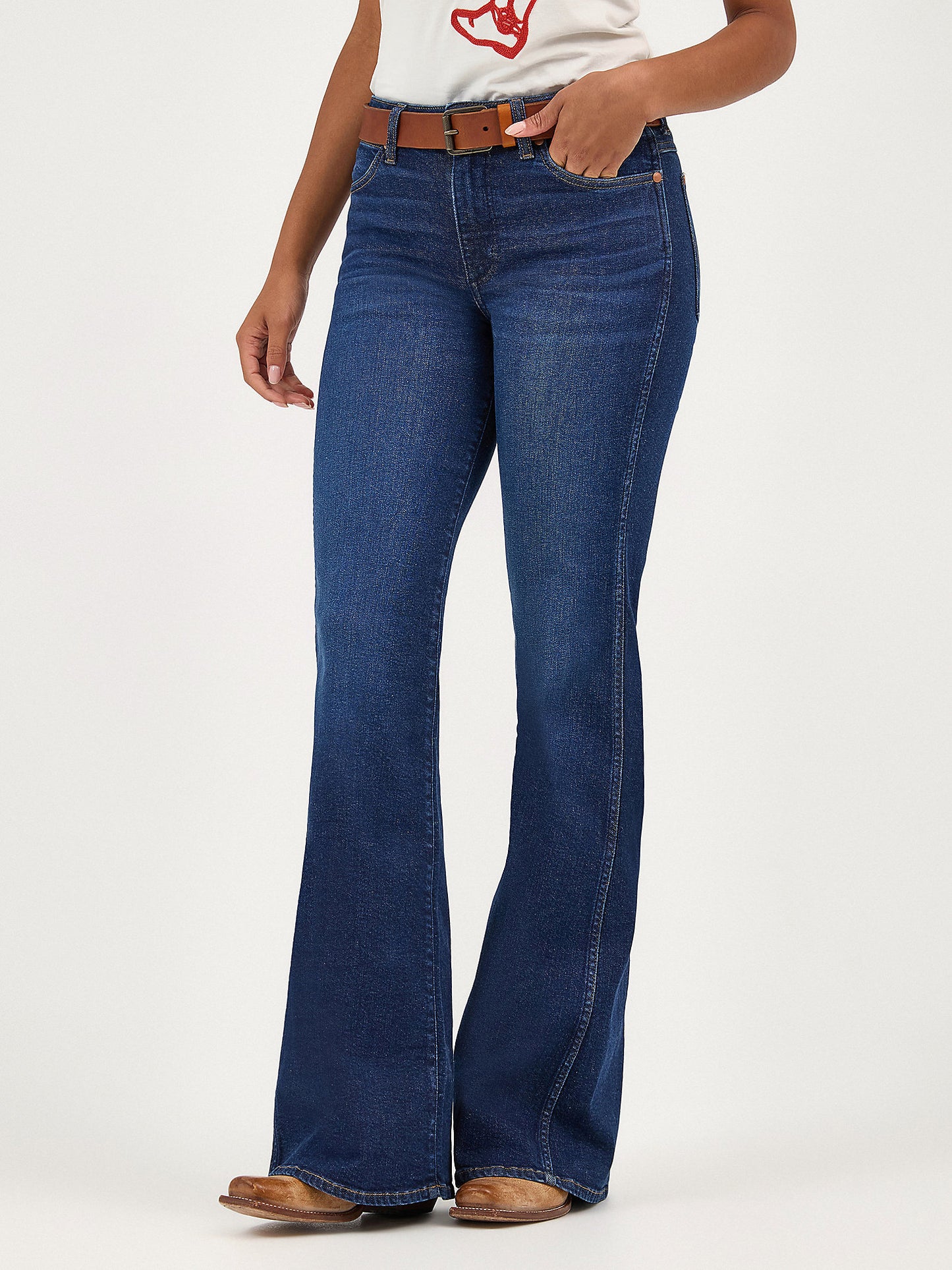 Wrangler Carly Deep Sea Flare